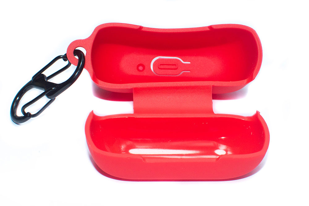 Best Boult Audio Air Bass Gearpods Silicone Case Cover With Hook Red Cover Only Kolorcase